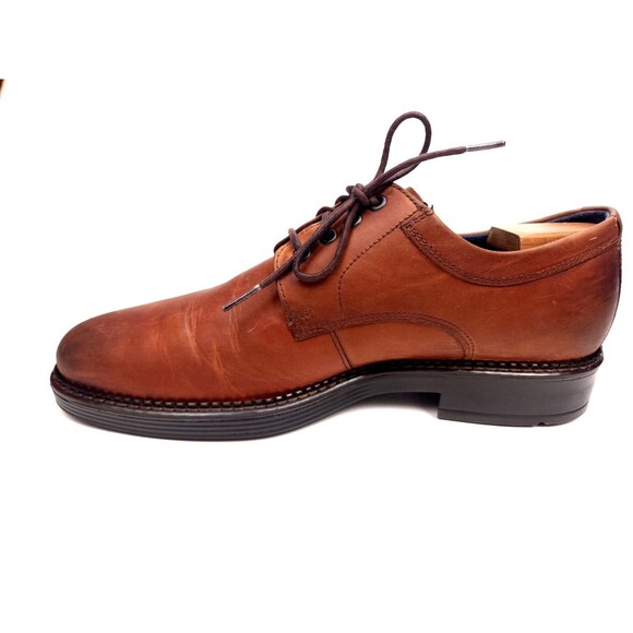 Ecco Fusion Derby Shoe Men’s Size 10 EU 44 Brown Oiled  Leather main image 8